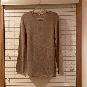 Naked Cashmere 100% cashmere sweater in nude sz L